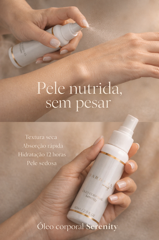 Óleo Corporal B SERENITY Jasmim (fresca e floral)